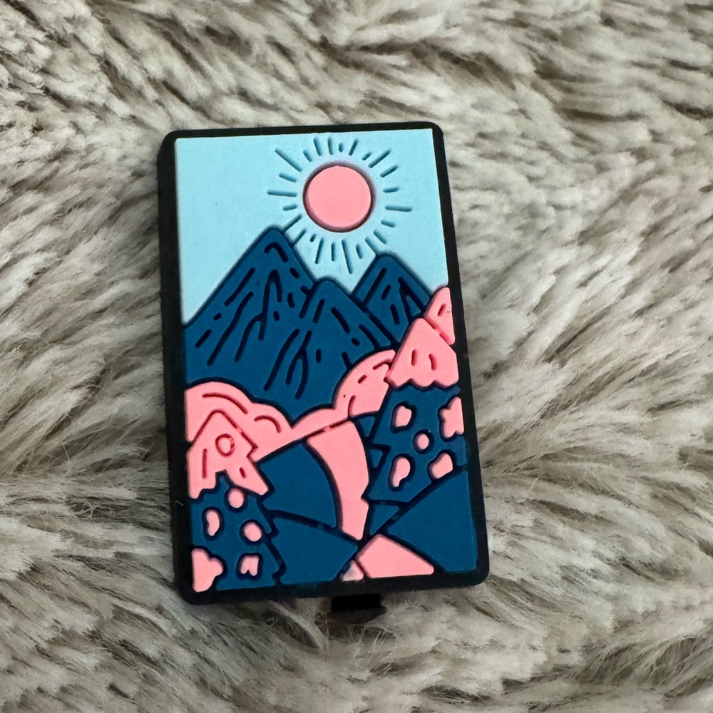 Sunrise over the Mountains Shie Charm 5/$20
